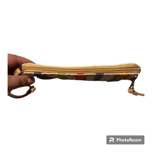 Relic Colorful Striped Convertible Crossbody Wristlet - Picture 10 of 12